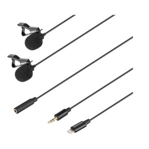 میکروفون یقه ای با سیم سارامونیک مدل LavMicro U1C رابط Lightning